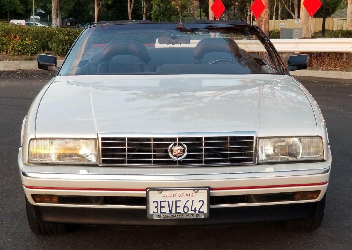 1991 Black Cadillac Allante Convertible