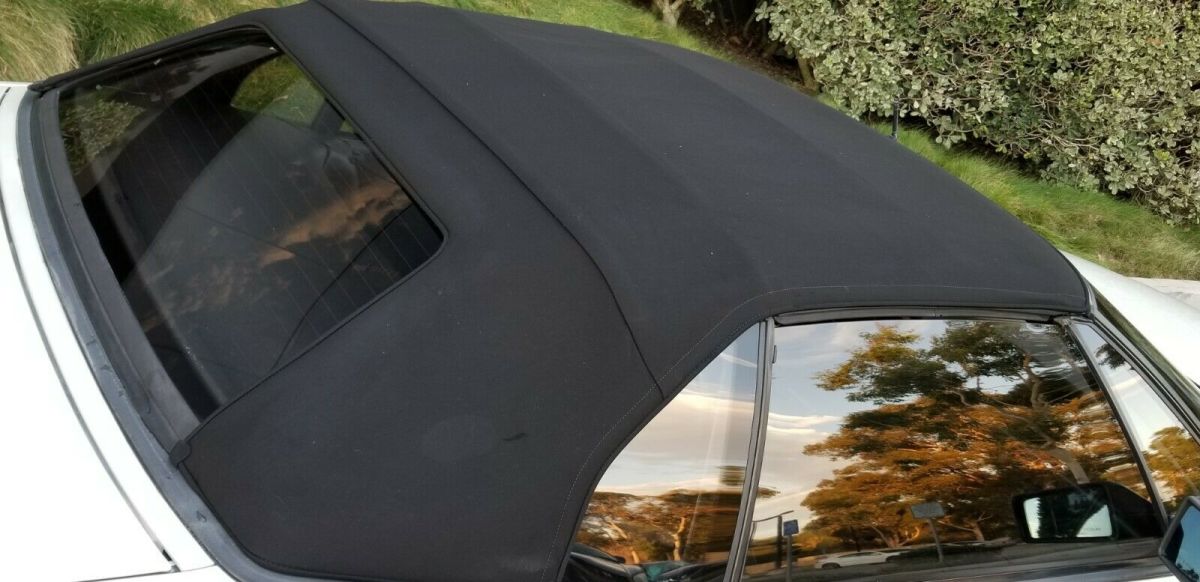 1991 Black Cadillac Allante Convertible