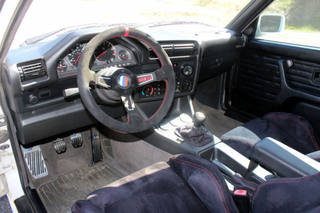 1991 White BMW 3-Series Coupe