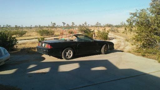 1991 Black Chevrolet Camaro Convertible