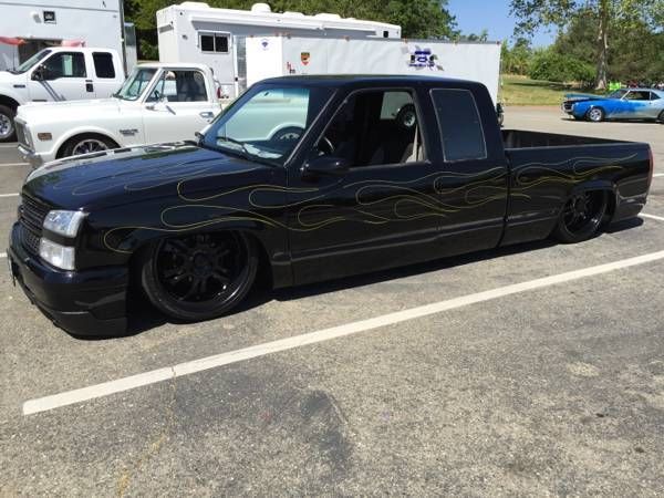 1991 Black Chevrolet C/K Pickup 1500 Extended Cab Pickup