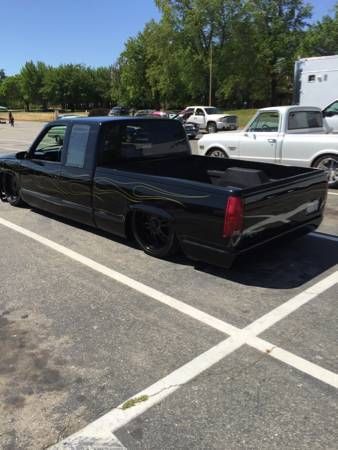 1991 Black Chevrolet C/K Pickup 1500 Extended Cab Pickup