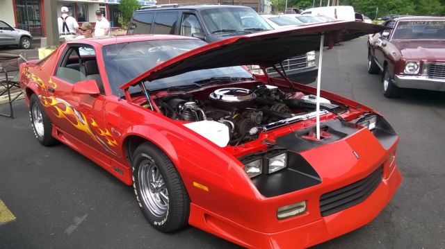 1991 Red Chevrolet Camaro Coupe