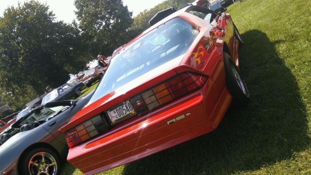 1991 Red Chevrolet Camaro Coupe
