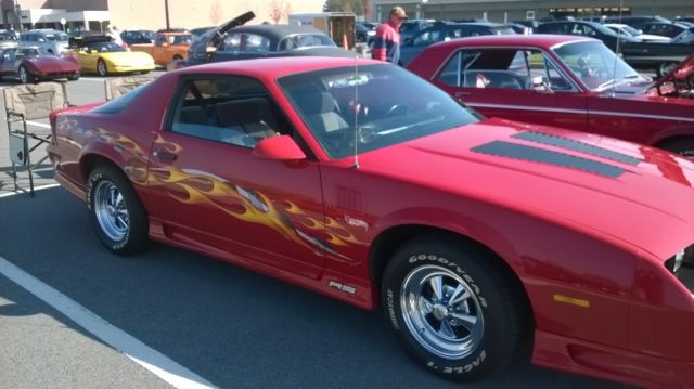 1991 Red Chevrolet Camaro Coupe