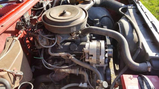 1991 Red Chevrolet S-10 Standard Cab Pickup