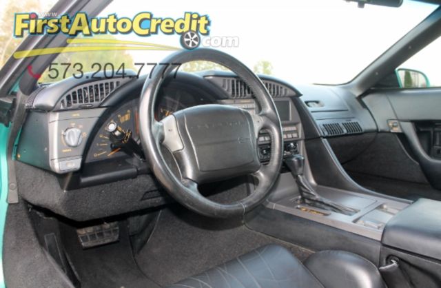 1991 Teal Chevrolet Corvette Convertible