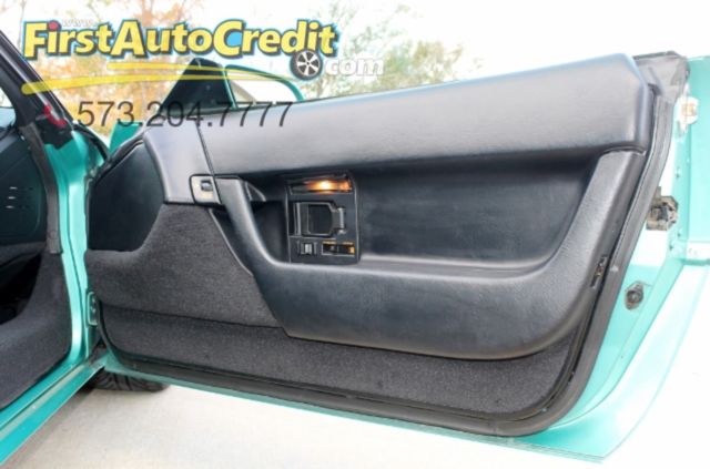 1991 Teal Chevrolet Corvette Convertible