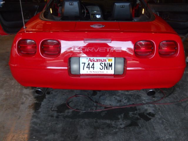 1991 Teal Chevrolet Corvette Convertible