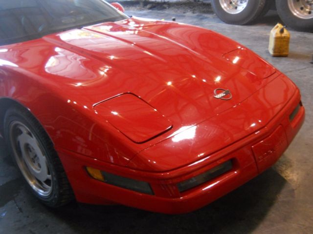 1991 Teal Chevrolet Corvette Convertible