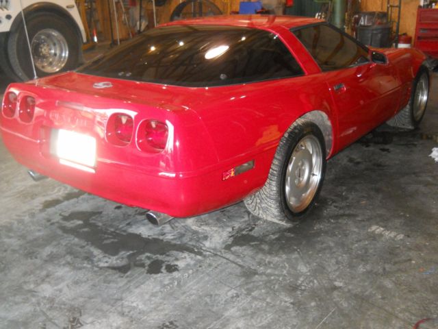 1991 Teal Chevrolet Corvette Convertible