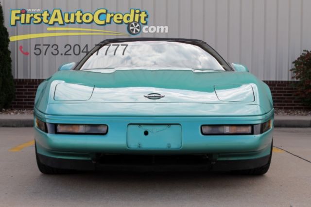 1991 Teal Chevrolet Corvette Convertible