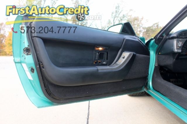 1991 Teal Chevrolet Corvette Convertible