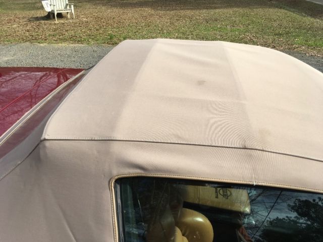 1991 Burgundy Chevrolet Corvette Convertible