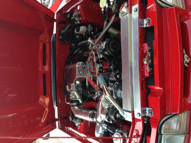 1991 Red Ford Mustang