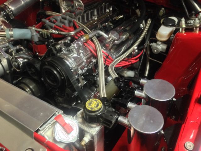 1991 Red Ford Mustang