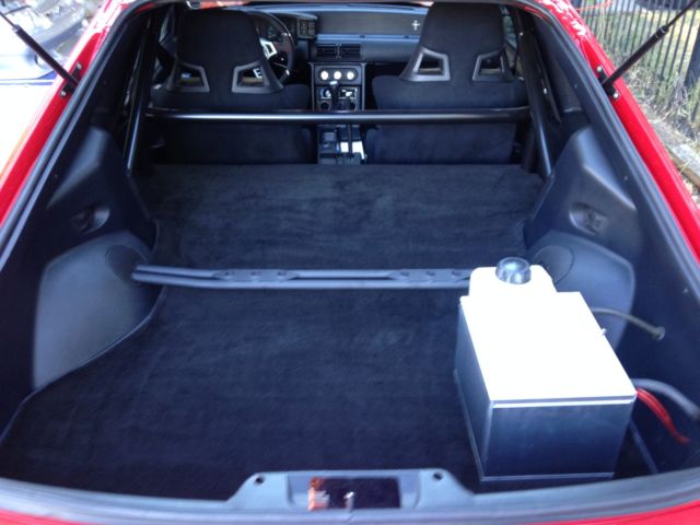 1991 Red Ford Mustang