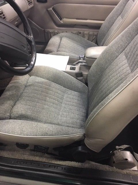 1991 Green Ford Mustang Convertible