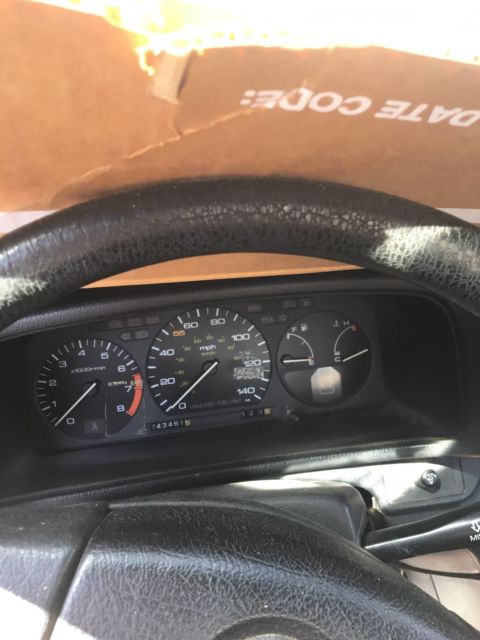 1991 Red Honda Prelude Coupe