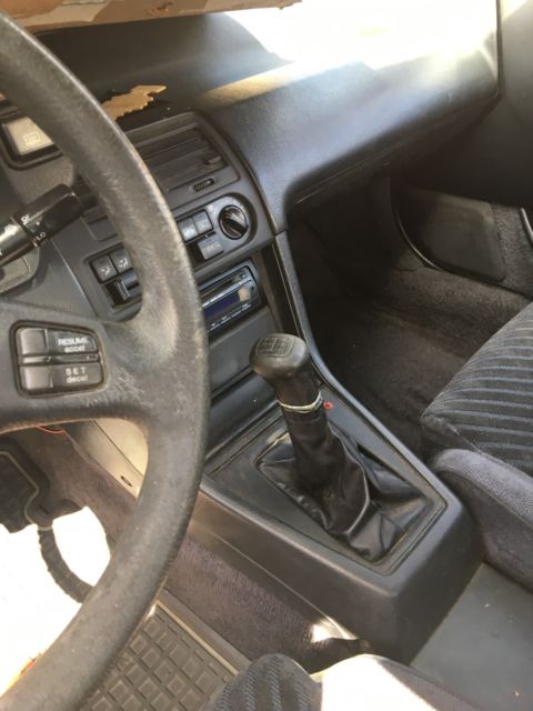 1991 Red Honda Prelude Coupe