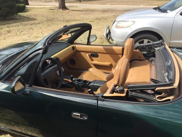 1991 Green Mazda MX-5 Miata Convertible