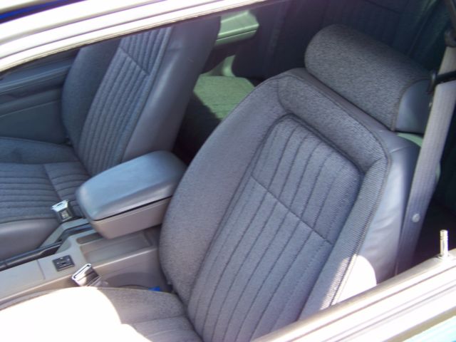 1991 Blue Ford Mustang Hatchback