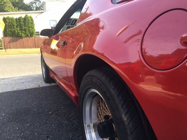 1991 Red Pontiac Trans Am Hatchback