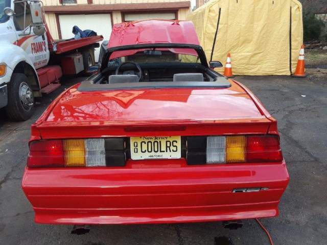 1991 Performance Red Chevrolet Camaro Convertible