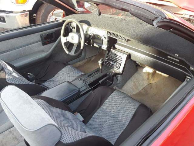 1991 Performance Red Chevrolet Camaro Convertible
