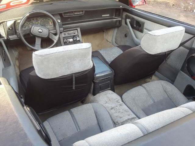 1991 Performance Red Chevrolet Camaro Convertible