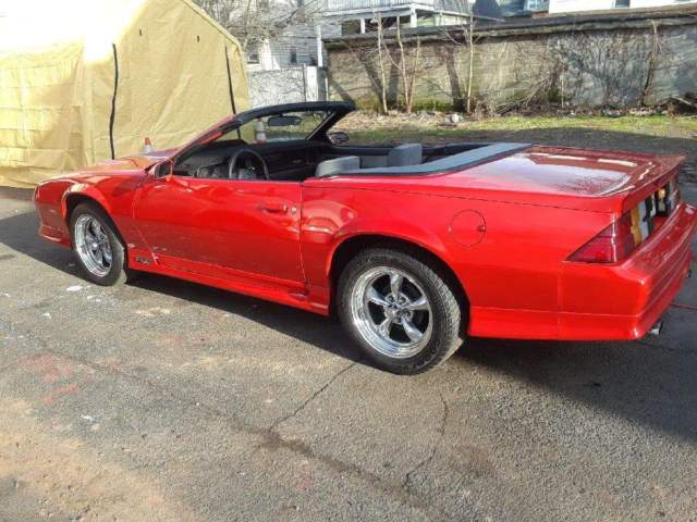 1991 Performance Red Chevrolet Camaro Convertible