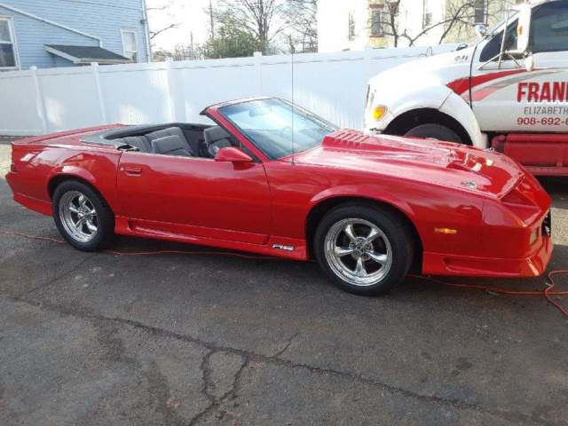 1991 Performance Red Chevrolet Camaro Convertible
