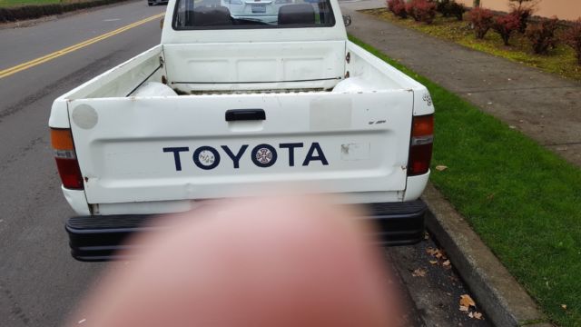 1991 White Toyota Other Standard Cab Pickup