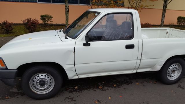 1991 White Toyota Other Standard Cab Pickup