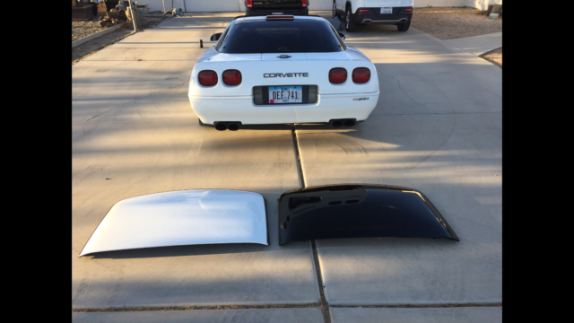 1991 White Chevrolet Corvette Coupe