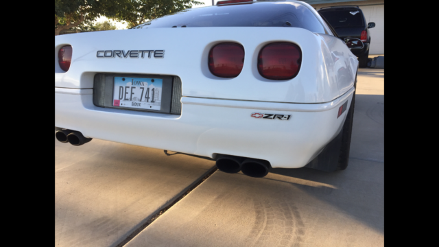 1991 White Chevrolet Corvette Coupe