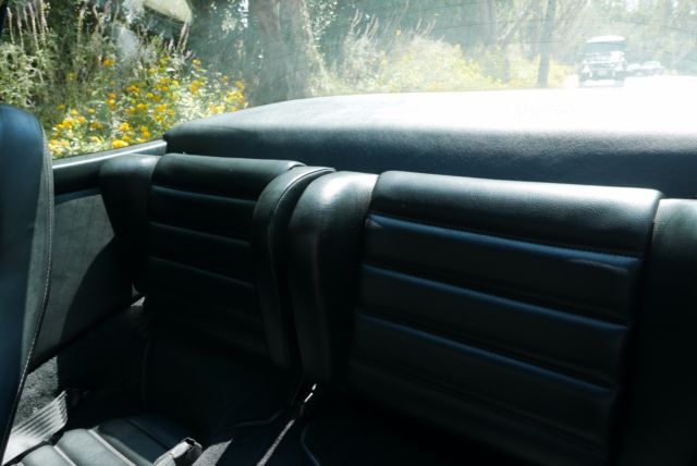 1983 Black Porsche 911 Targa