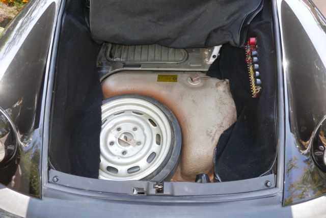 1983 Black Porsche 911 Targa