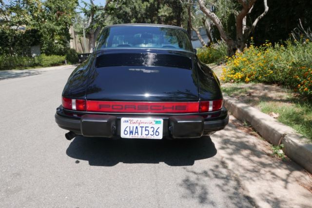 1983 Black Porsche 911 Targa