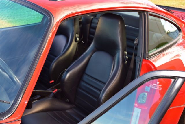1991 Red Porsche 911 Coupe