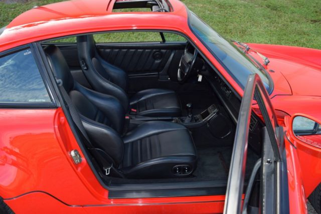 1991 Red Porsche 911 Coupe