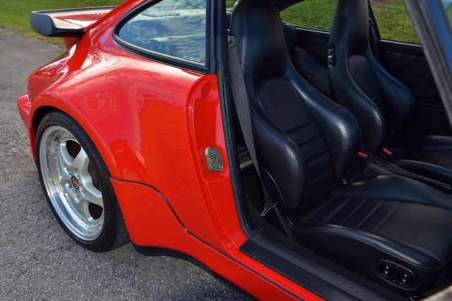 1991 Red Porsche 911 Coupe