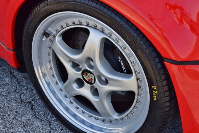 1991 Red Porsche 911 Coupe