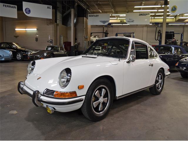 1968 LIght Ivory Porsche 911L Coupe