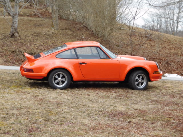 1968 Tangerine Porsche 911 Coupe