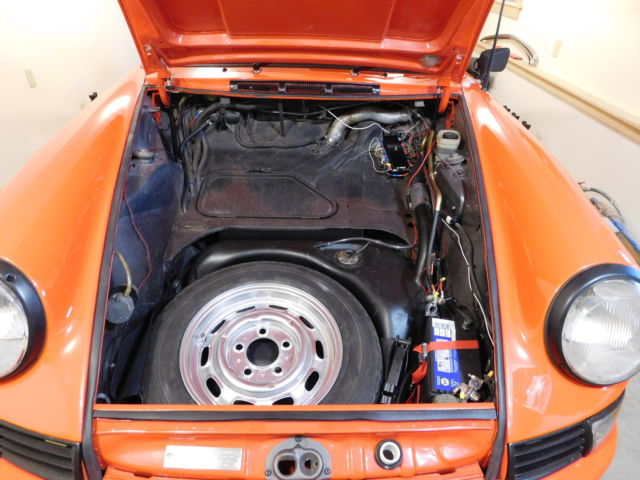 1968 Tangerine Porsche 911 Coupe