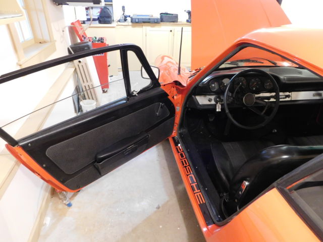 1968 Tangerine Porsche 911 Coupe