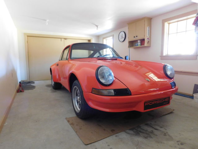 1968 Tangerine Porsche 911 Coupe