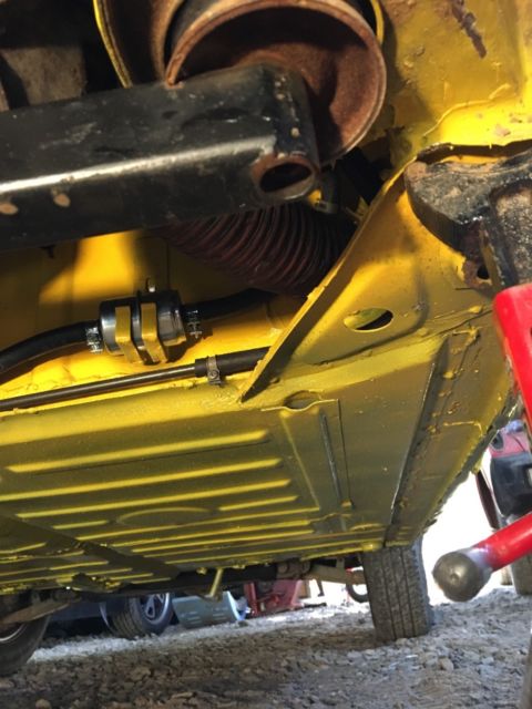 1971 Yellow Porsche 914