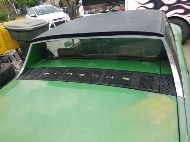 1976 Green Porsche 914 Convertible